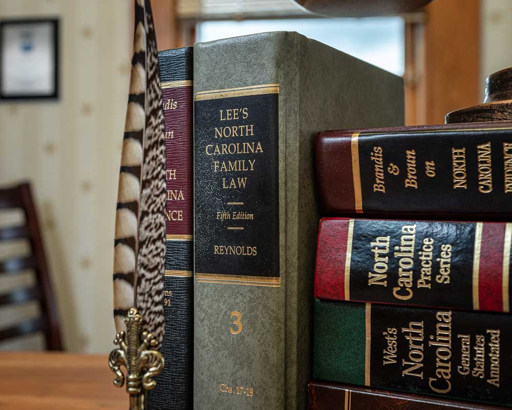 Photo of a legal books on the table